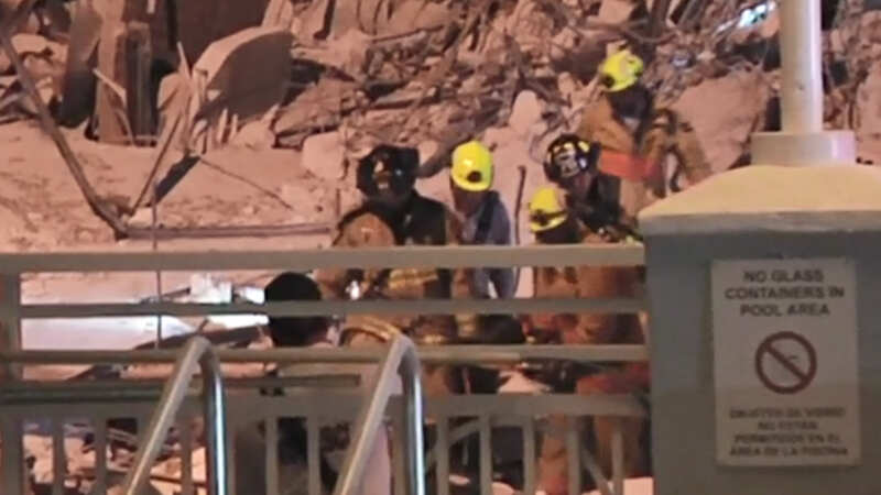 Boy pulled from rubble after Miami condo collapse