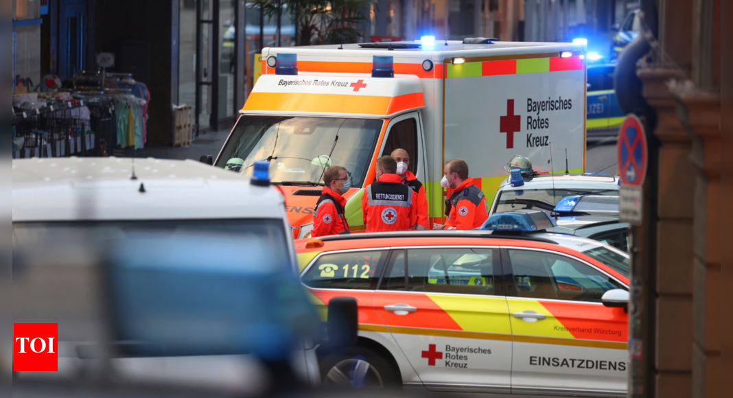 Knife attack in German city leaves 3 dead, suspect arrested - Times of ...