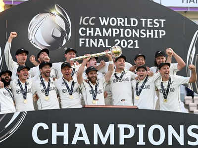 Inaugural WTC champions New Zealand return home with ICC mace