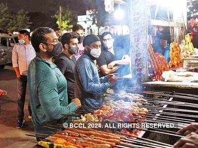 Gurgaon’s Sector 56 street food market limping back to normalcy after lockdown