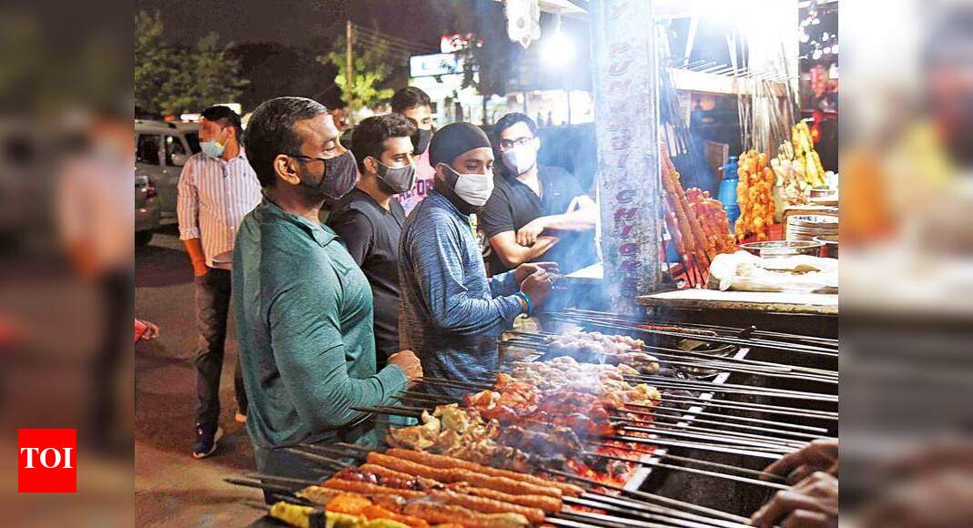 Gurgaon’s Sector 56 street food market limping back to normalcy after