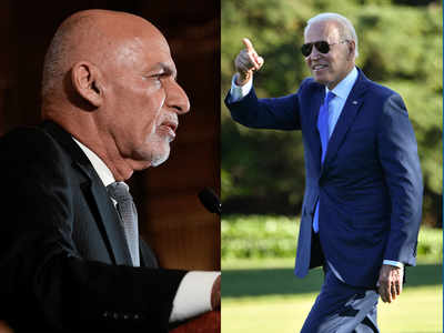 'We're going to stick with you': US President Biden assures Afghan leaders