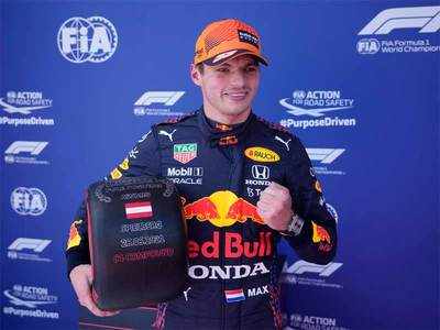 Red Bull's Verstappen takes pole position for Styrian GP