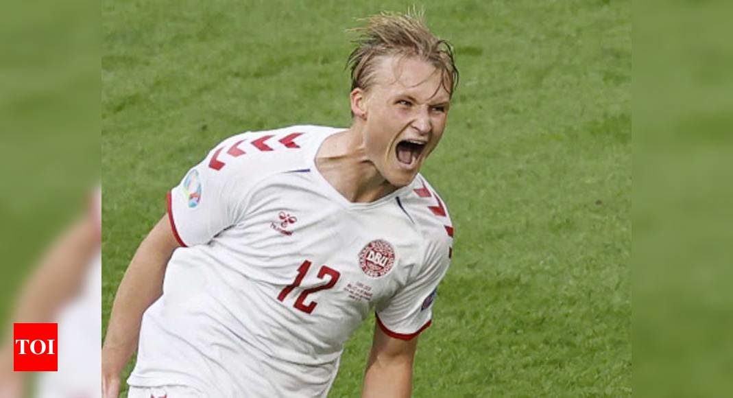 Dolberg double powers Danes past Wales into Euro quarters | Football ...