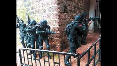 Goa: ‘Terrorists’ caught, ‘hostages’ freed at year’s first mock drill by ATS at Fort Aguada