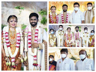 Shankar’s daughter Aishwarya ties the knot with cricketer Rohit ...