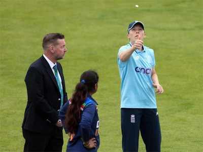 1st ODI: England Women win toss, elect to bowl against India Women