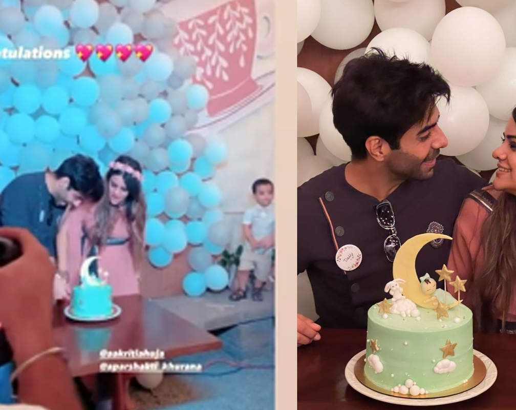 
Ayushmann Khurrana turns photographer for actor-brother Aparshakti and his wife Aakriti's baby shower celebration
