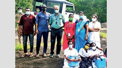 Thiruvananthapuram: 80% above 45 years receive first vaccine dose in tribal hamlets