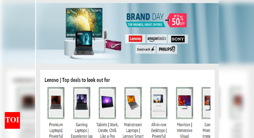 Amazon Offers Up To 50 Off Tv Appliances Home Furnishings Kitchen Dining Electronic Accessories Etc From Lenovo Sony Fastrack Philips Etc Most Searched Products Times Of India Amazon Offers Up To 50 Off Tv Appliances Home Furnishings Kitchen Dining Electronic Accessories Etc From Lenovo Sony Fastrack Philips Etc Most Searched Products Times Of India