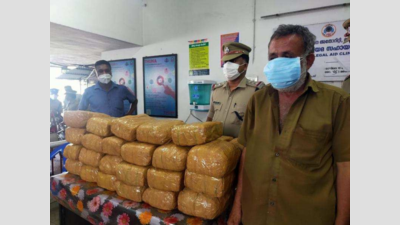 110kg ganja seized in Thiruvananthapuram, two arrested