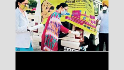 Over 10,000 kids covered in Pulse Polio drive