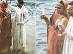 Unseen wedding pictures of Deepika Padukone and Ranveer Singh raising a toast go viral