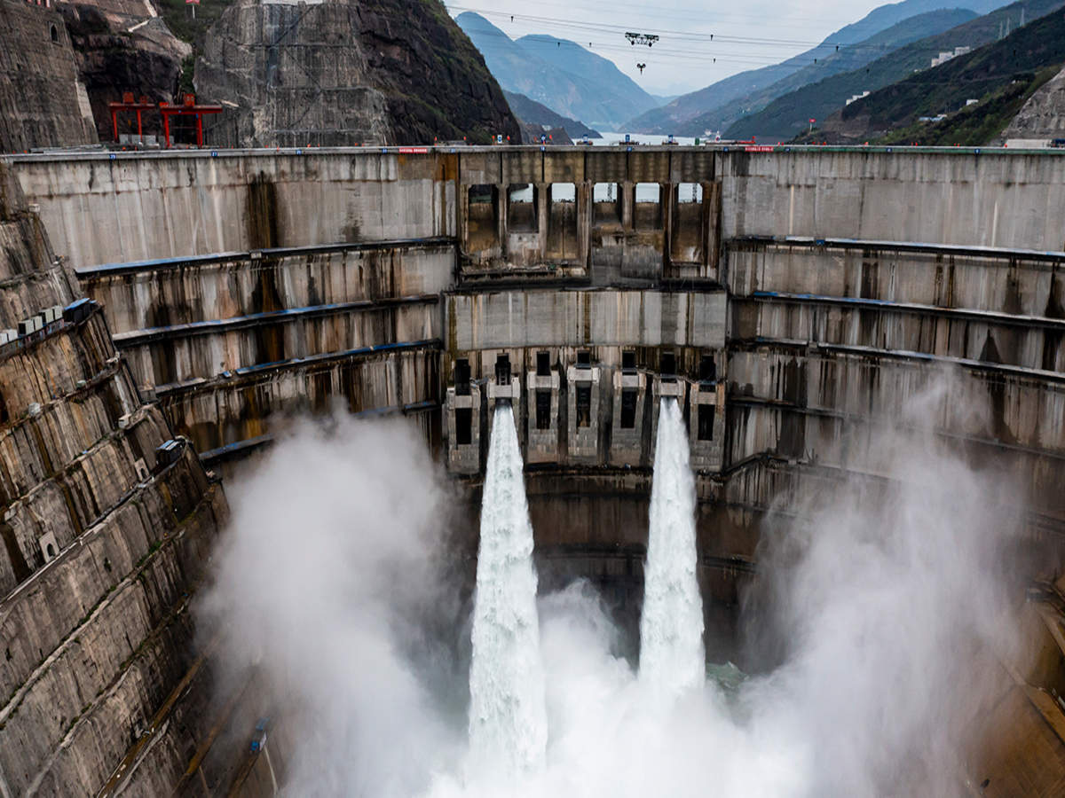 China turns on world's second-biggest hydropower dam - Times of India