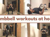 #FitnessMonday: Dumbbell workouts at home