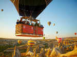 ​Hot air balloon over Cappadocia, Turkey