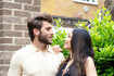 Soon-to-be-mommy Freida Pinto flaunts her baby bump in new pictures with her fiancé