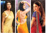 Actresses and their wet saree looks
