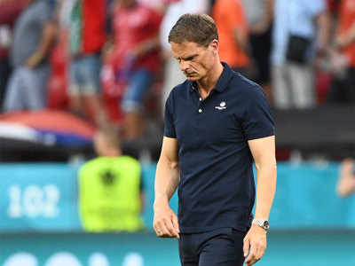 Dutch coach Frank de Boer quits after Euro 2020 exit