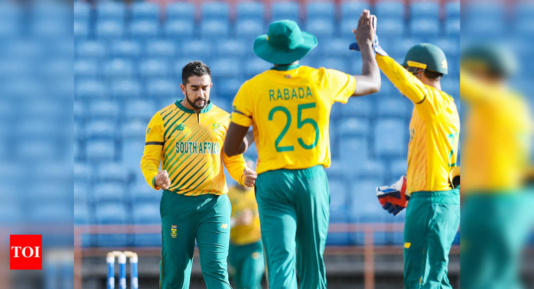 3rd T20I: Shamsi inspires South Africa to one-run win over Windies