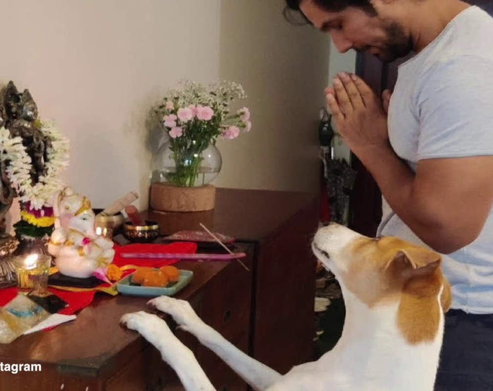 
Randeep Hooda shares glimpse of his 'sanskari' pet dog
