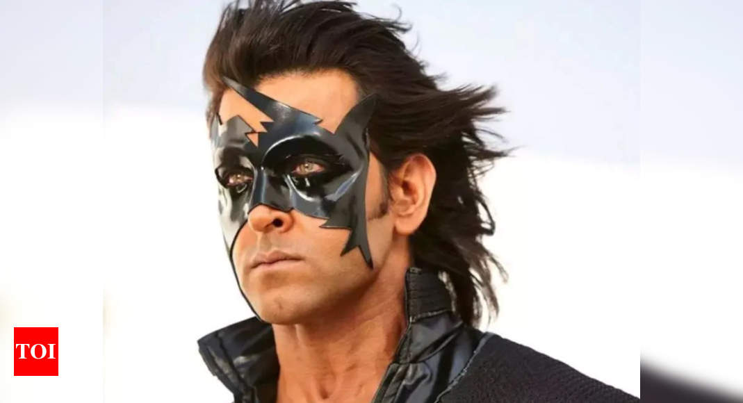 Hrithik Roshan reacts to ‘Krrish 4’ plot