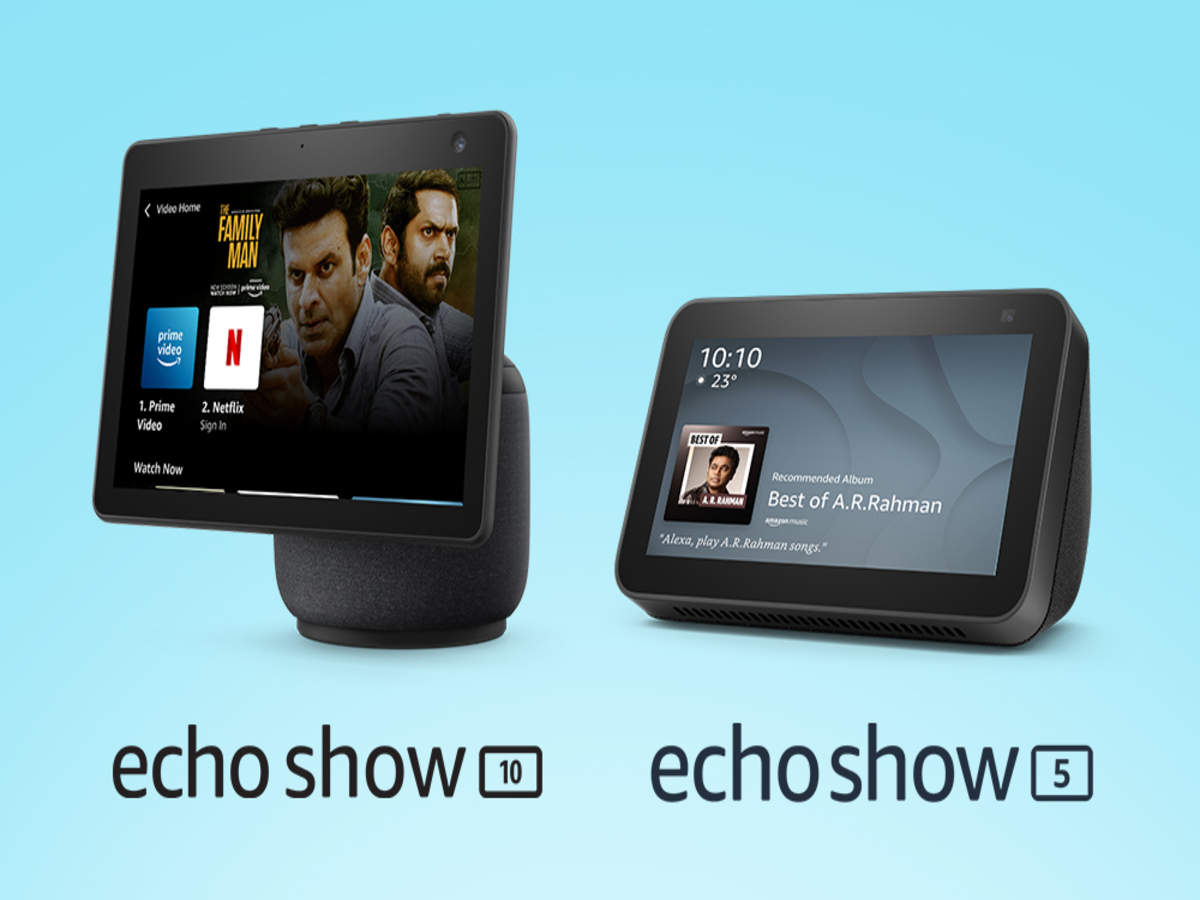 Amazon launches Echo Show 10, Echo Show 5: Price, features and more - Times  of India