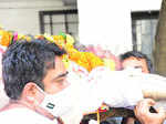 Raj Kaushal's funeral pictures