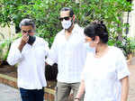 Raj Kaushal's funeral pictures