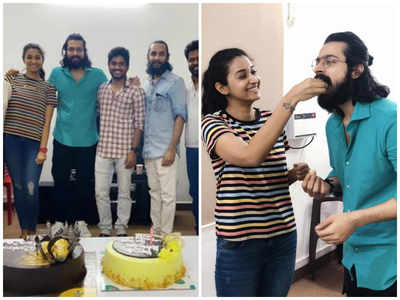Team 'Oh Mannapenne' surprises Harish Kalyan on his birthday