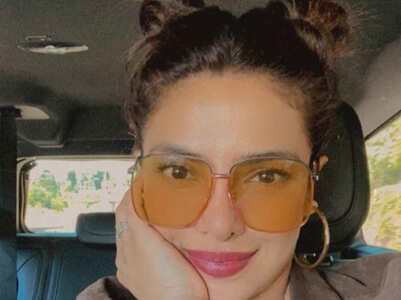 Check out Priyanka’s cute hairdo