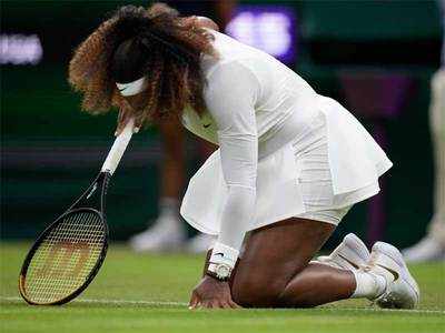 Wimbledon defends 'slippery' courts after Serena injury