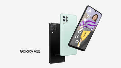 Samsung Galaxy A22 with 5000mAh battery, 6.4-inch HD+ Super AMOLED display launched in India: Price, availability and more