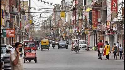 Delhi: Laxmi Nagar under lock and key; shutters, mood down at market
