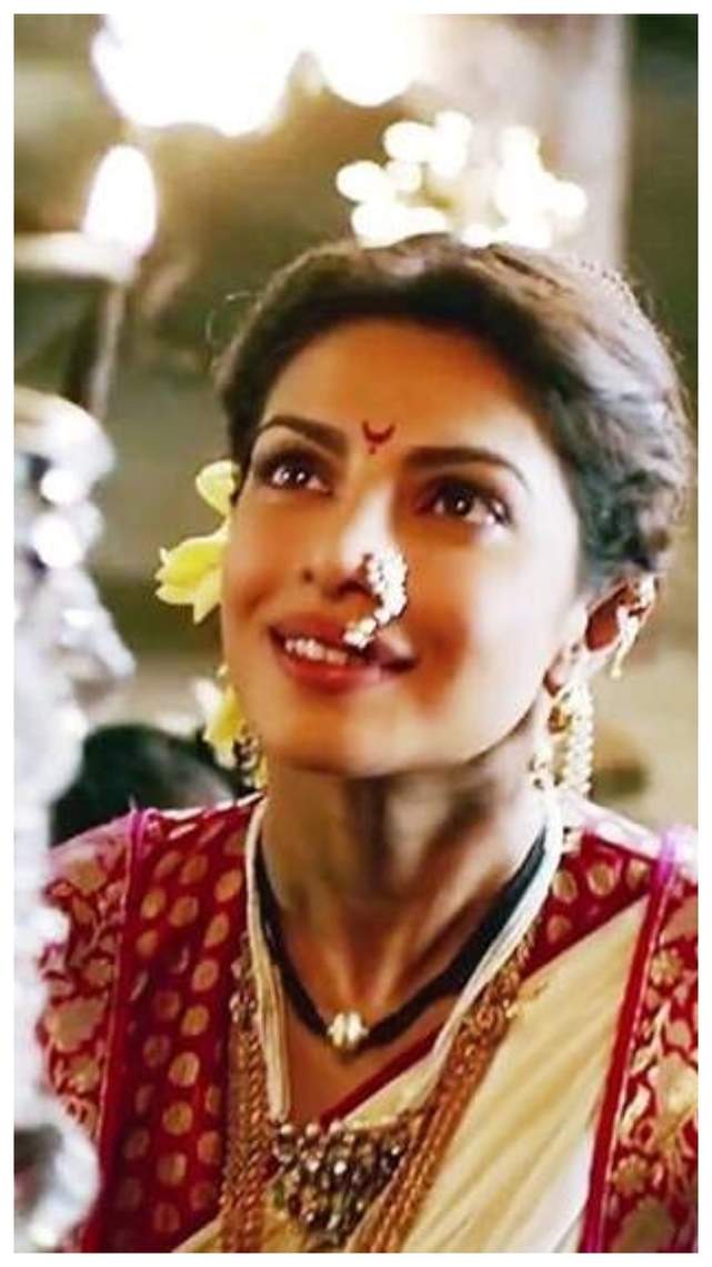 Priyanka Chopra as Kashibai in 'Bajirao Mastani'