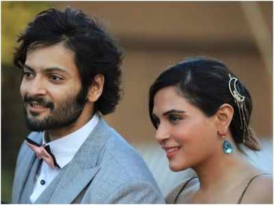 Ali Fazal shares a candid picture with ladylove Richa Chadha; calls her his 'begum'