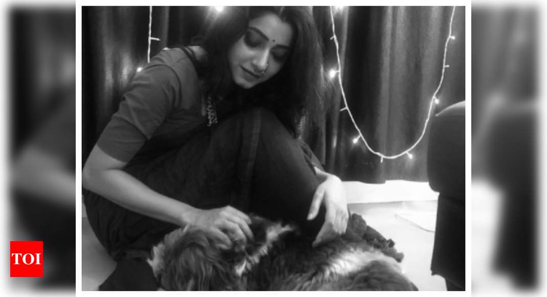 Gauri Nalawade shares an adorable throwback picture with her furry ...