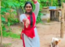 Viral video shows a dog cheering girl's dance moves