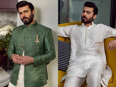 6 ethnic looks Indian grooms could steal from Fawad Khan - Times of India