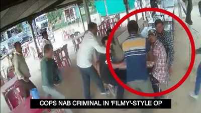 Watch: Undercover cops nab criminal in Bollywood -style operation