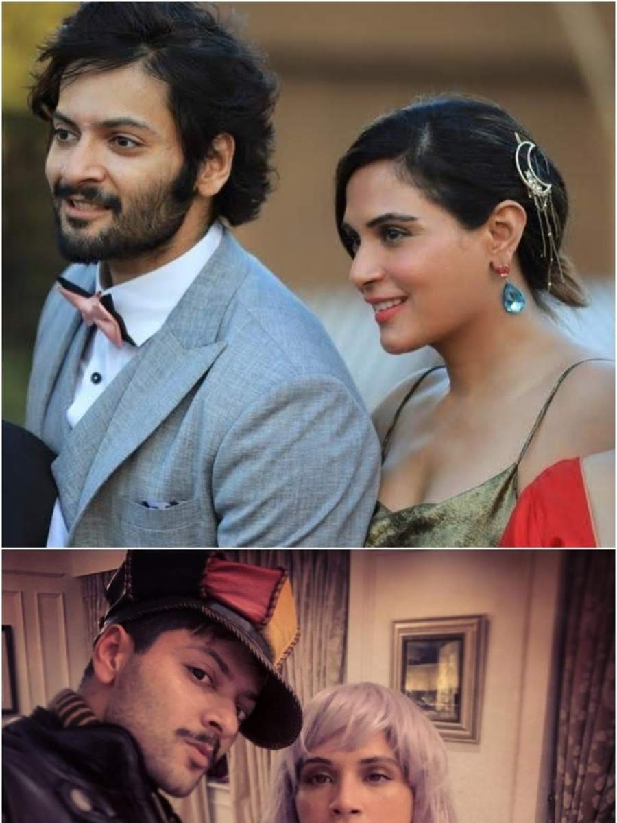 Ali Fazal & Richa Chadha's loved up pics