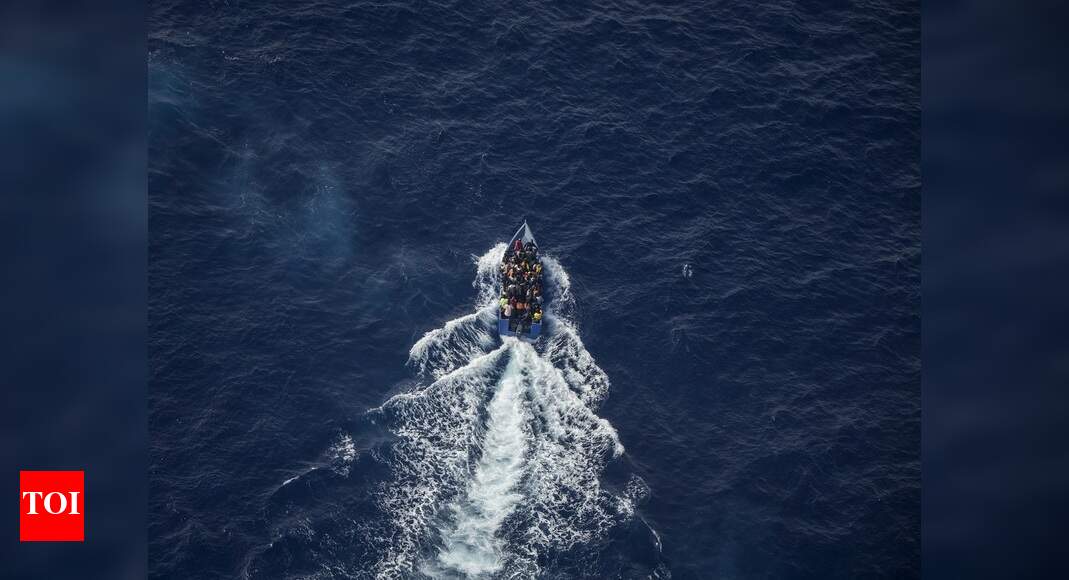 Caught on camera: Libyan coast guard shoots at migrant boat - Times of ...