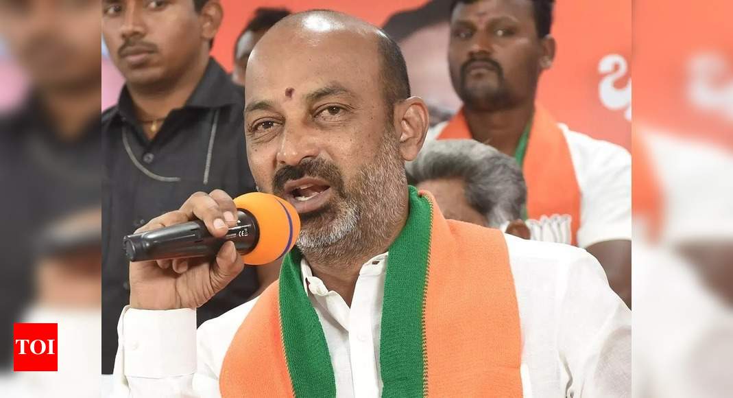 Telangana Government Instigating People, Says BJP Chief Bandi Sanjay ...