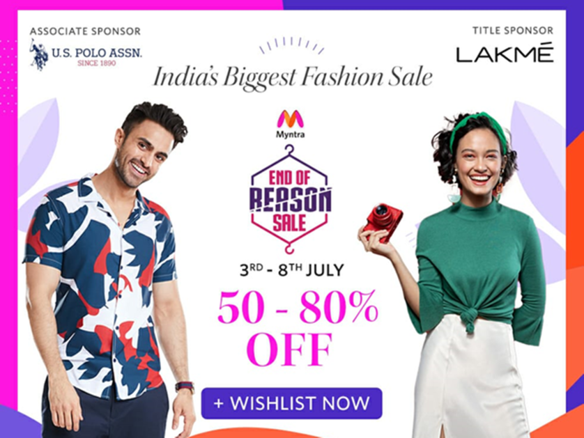 Get the right accessories for yourself during the 14th edition of Myntra’s EORS