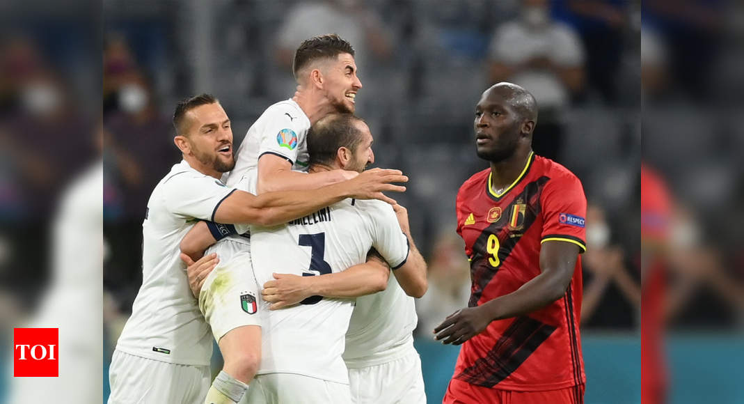 Euro 2020: Italy beat Belgium 2-1 to reach semifinals