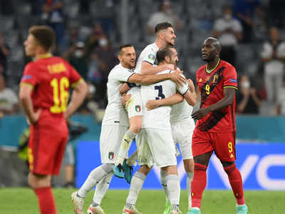 Euro 2020: Italy edge out Belgium 2-1 in a thriller to reach semis