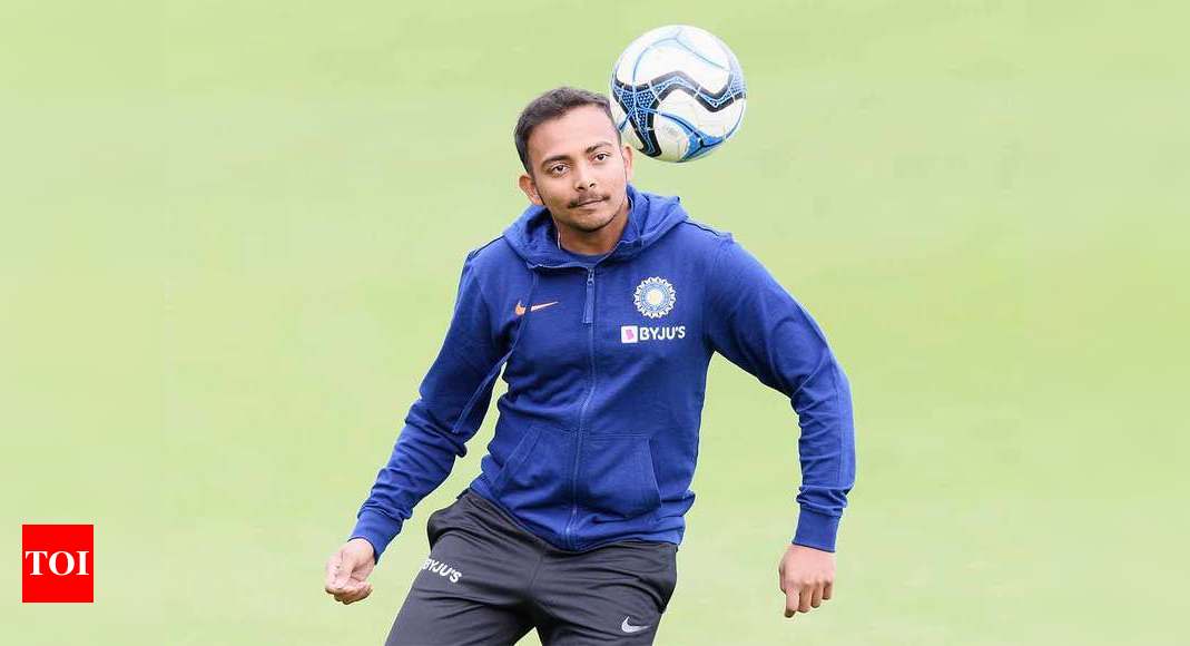 Team India wants Prithvi Shaw as opener in England | Cricket News – Times of India