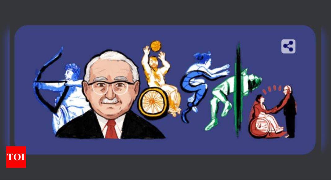 google-honours-afounder-of-the-paralympic-movementa-ludwig-guttmann-with-a-doodle-times-of-india