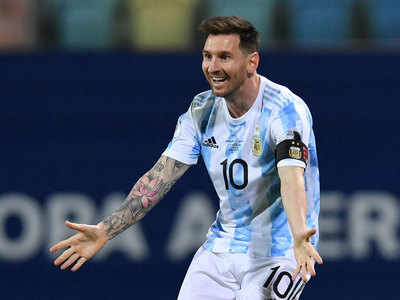 Lionel Messi stars as Argentina set up Colombia Copa America semi-final ...