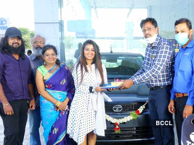 Rhema Ashok buys a swanky new car; see pics